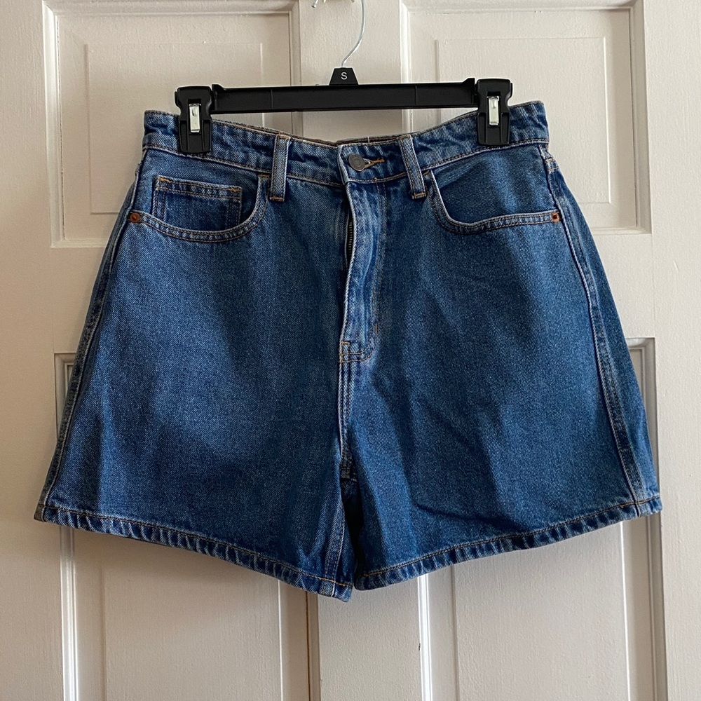 Cello High Rise Blue Jean Shorts